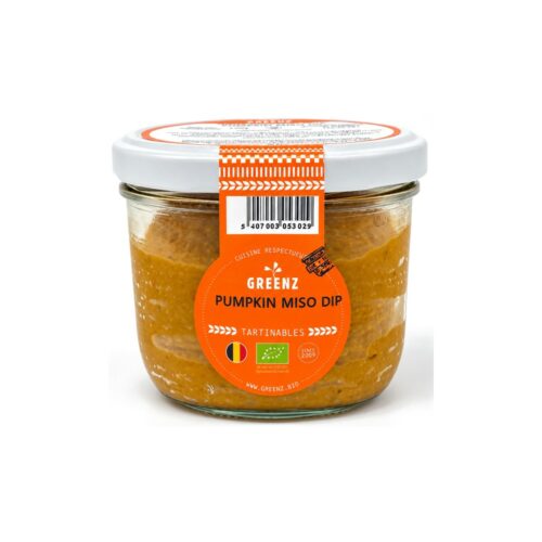 Bocal de tartinable Greenz au potiron et miso, 170 g